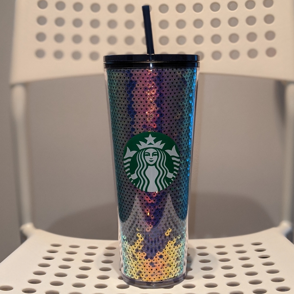 Starbucks Sequin Christmas Holiday 2020 Tumbler